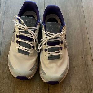 Women's Athletic Shoes in White and Purple